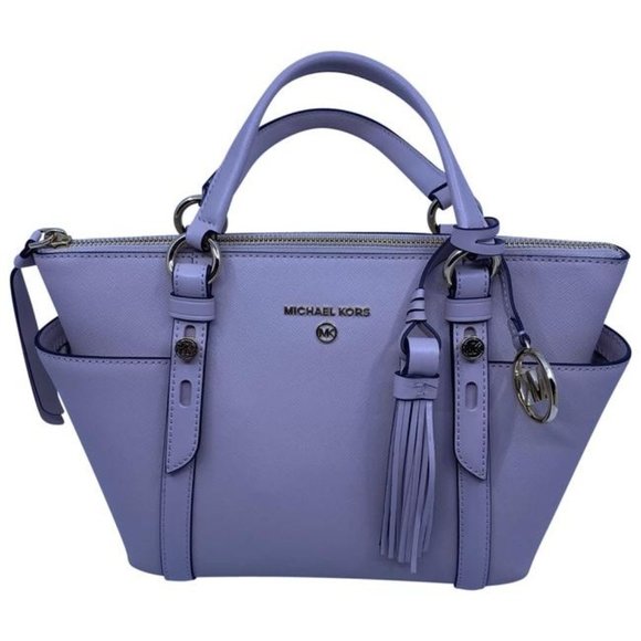 Michael Michael Kors Small Sullivan Convertible Top Zip Tote Pink Leathe… - Picture 1 of 5